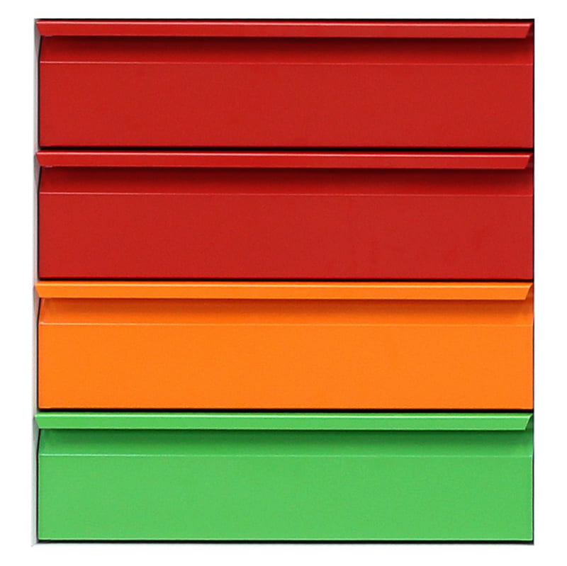 Colour Coded Drawers