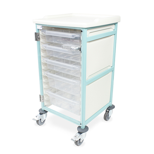 Caretray Trolley - Electronic Push Button Lock