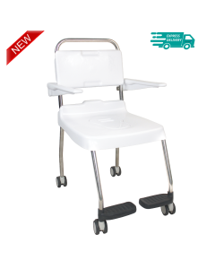 Mobile commode/shower chair (CSCS600)