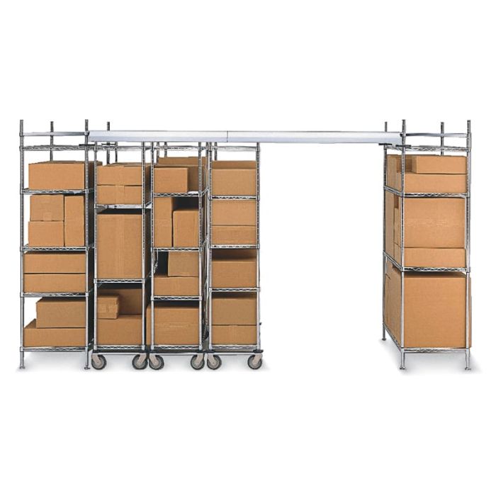  qwikTRACK® & Top-Track® - High Density Storage (Polymer & Chrome)