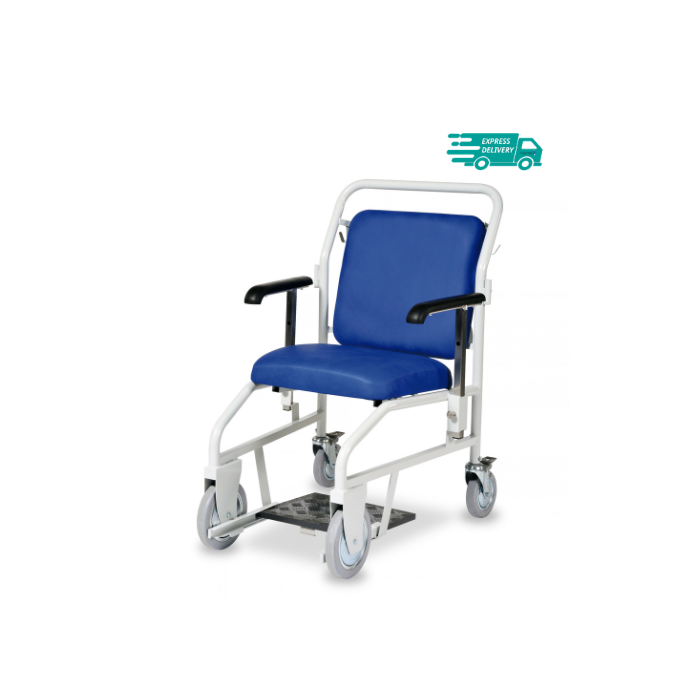 Portering Chair, Rear Steer, Nesting, Sliding Foot Rest (G/200/RS/VBB)