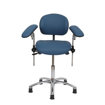 Specialist seating - Phlebotomy Chair, Variable Height (5SS/PHLC/VH/VBLU)