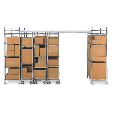  qwikTRACK® & Top-Track® - High Density Storage (Polymer & Chrome)