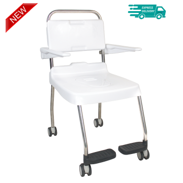 Mobile commode/shower chair (CSCS600)