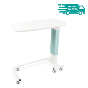 Overchair table in polymer for easy clean, height adjustable (OCP/SP/S)