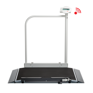 Wheelchair Scale - EMR-Validated, Handrail