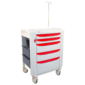 8FL27P33669
(Fitted with optional two hook infusion pole & oxygen cylinder holder)
