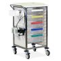 Caretray Trolley - Phlebotomy, Stainless Steel