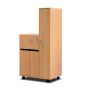 Bedside Cabinet / Wardrobe Combination - Single Upper Drawer