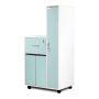 Bedside Cabinet / Wardrobe Combination - Single Upper Drawer