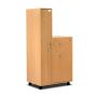 Bedside Cabinet / Wardrobe Combination - Single Upper Drawer