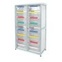 Caretray Rack - Mild Steel, Static, Double Column