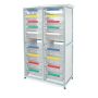 Caretray Rack - Mild Steel, Static, Double Column