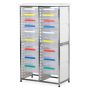 Stainless Steel, Static, Double Column