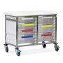 Stainless Steel, Low Level, Double Column