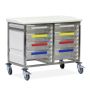 Stainless Steel, Low Level, Double Column