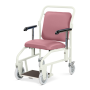 Portering Chair, Rear Steer, Nesting, Sliding Foot Rest, Rosebud