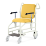 Portering Chair, Front Steer, Nesting, Sliding Foot Rests, Sunflower