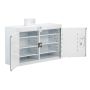 Drug & Medicine Cabinets - Deep Shelves, Double Door, Single Lock