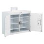 Drug & Medicine Cabinets - Deep Shelves, Double Door, Single Lock