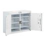 Drug & Medicine Cabinets - Deep Shelves, Double Door, Single Lock