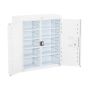 Drug & Medicine Cabinets - Deep Shelves, Double Door, Single Lock