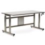 Variable Height, Stainless Steel Worksurface