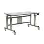 Variable Height, Stainless Steel Worksurface