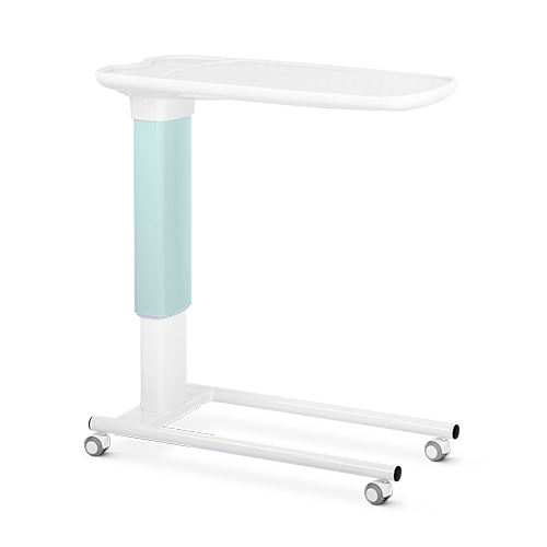 Overbed & Overchair Table - Height Adjustable, Polymer, Easy Clean