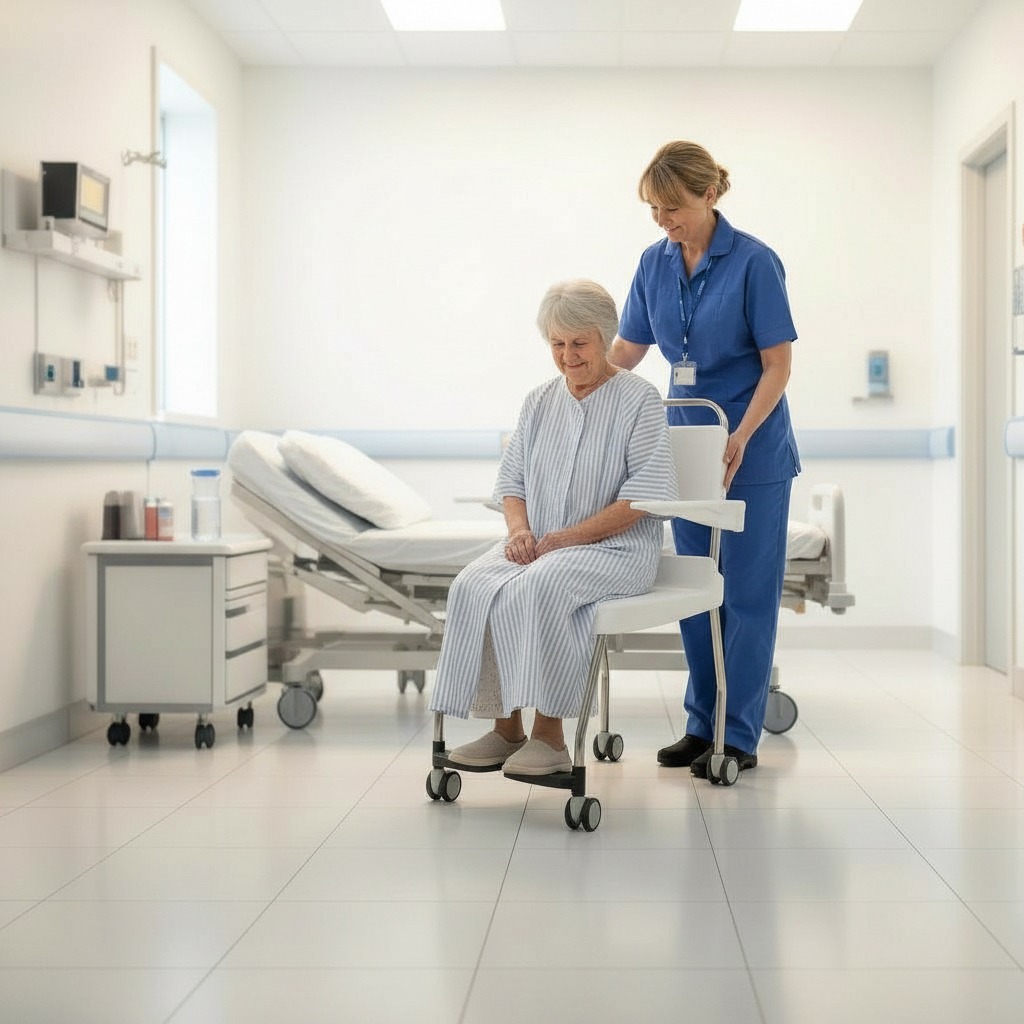 Commode Shower Chair at Cambridgeshire and Peterborough NHS Foundation Trust